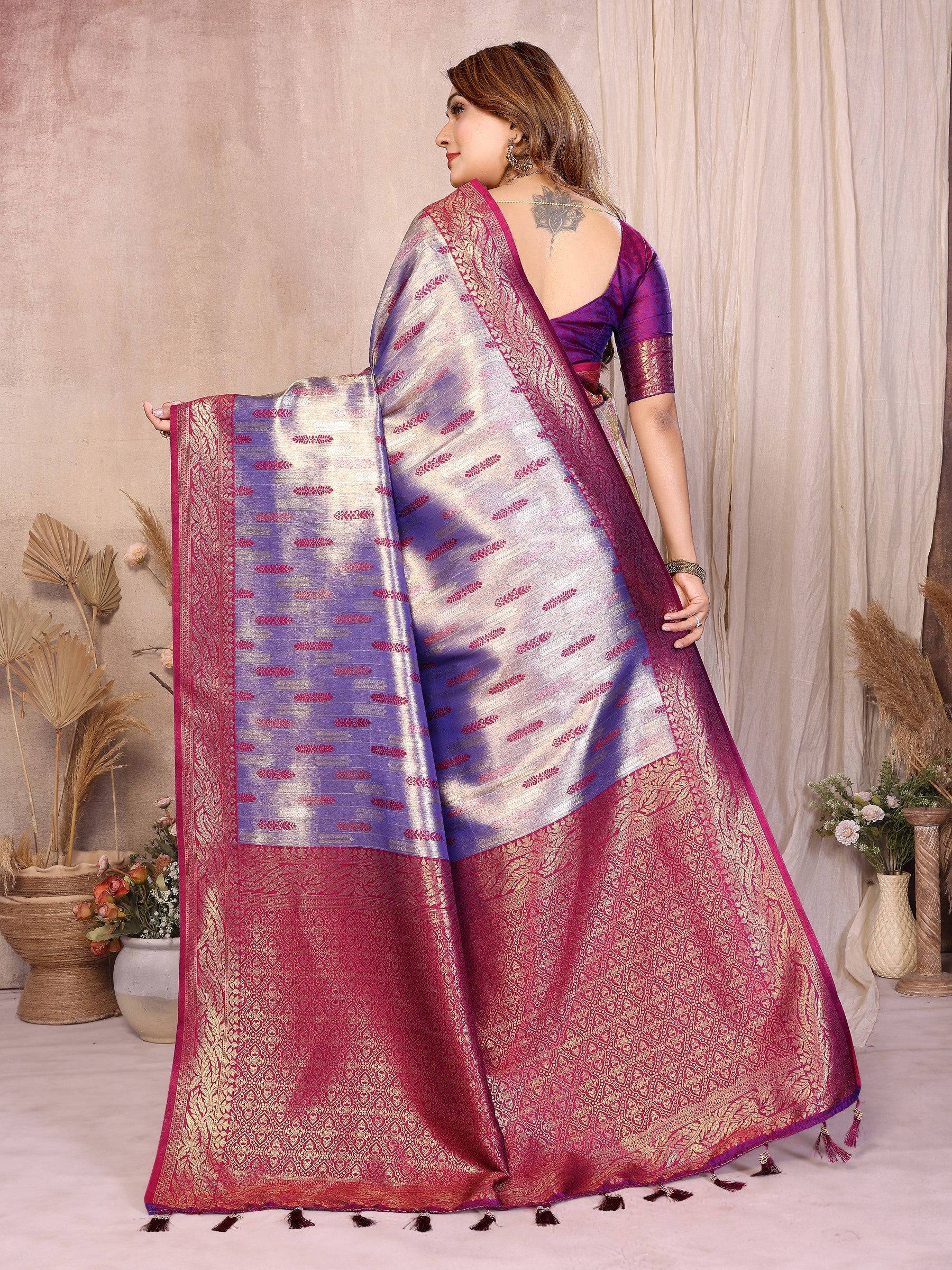 Anaita Banarasi Tissue Silk Saree