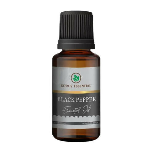 Korus Essential Black Pepper Essential Oil - Therapeutic Grade