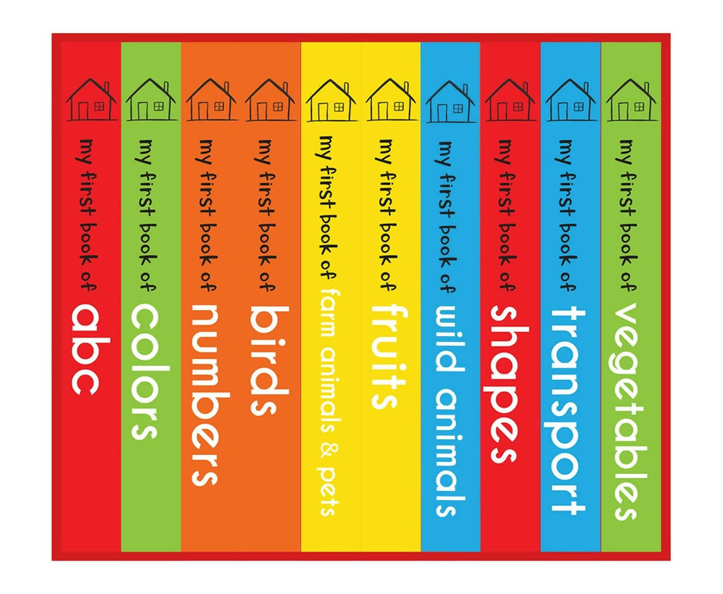 Wonder House Books My First Mini Library : Boxset of 10 Board Books