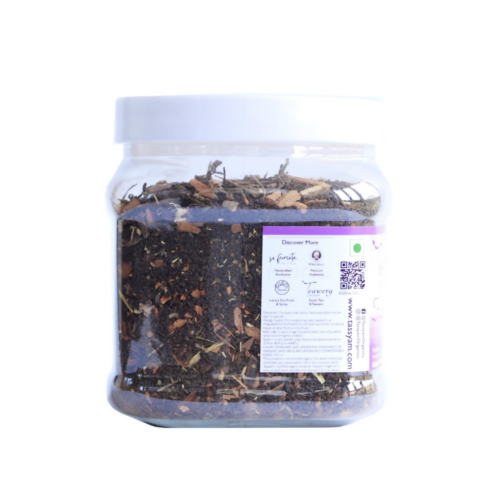 Tassyam Organics Strong Kadha Tea | Chai - Jar