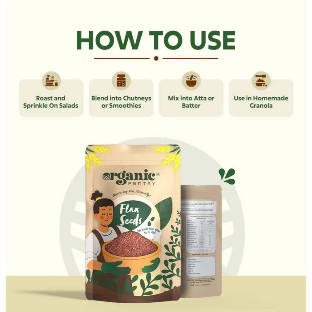 Organic Pantry Flax Seeds