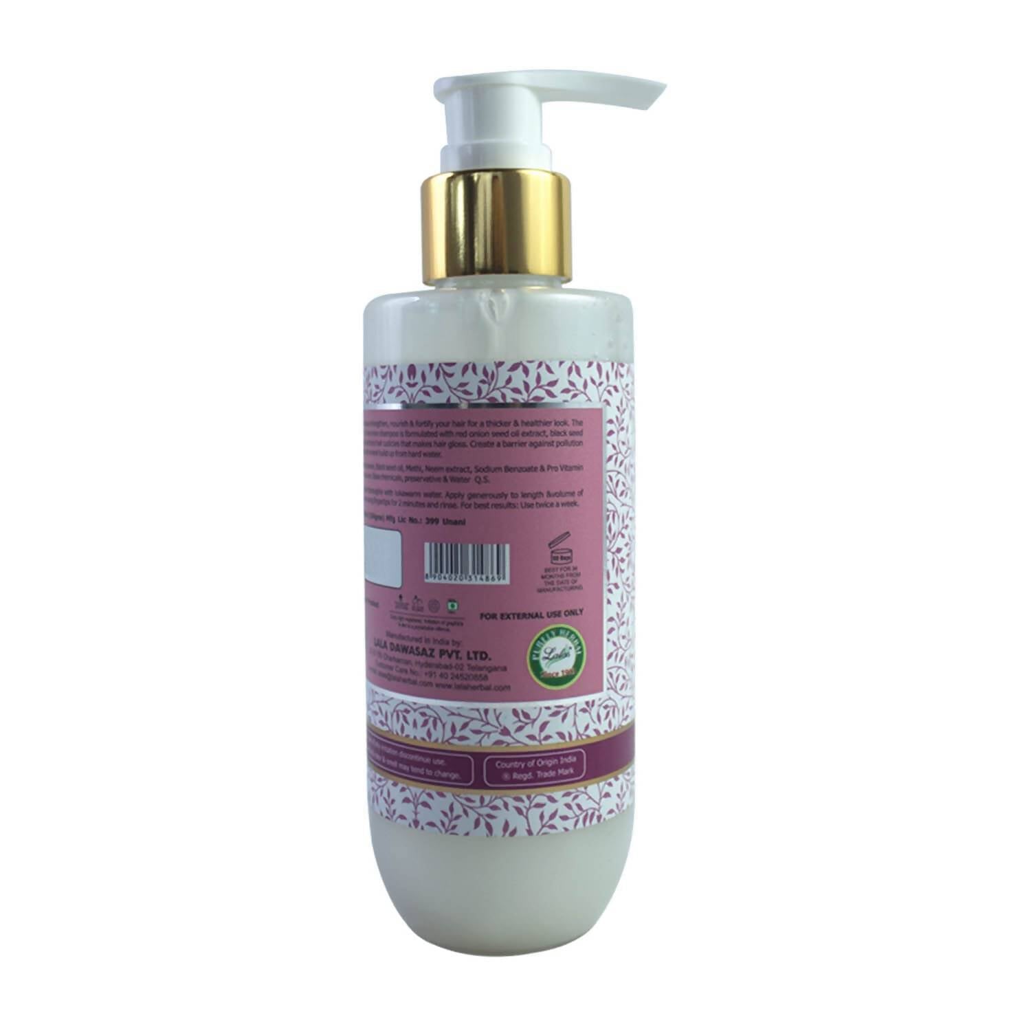 Lalas Naturals Red Onion Hair Shampoo