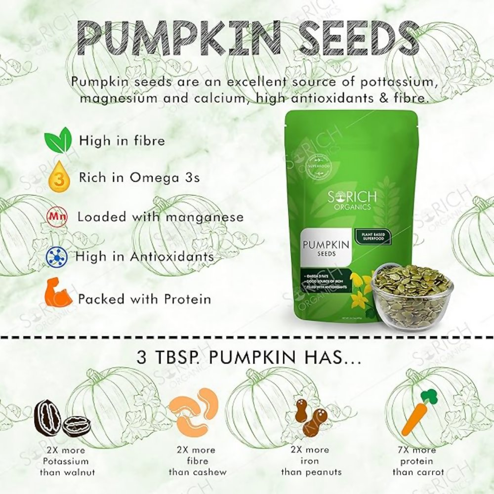 Sorich Organics Raw Flax Seeds & Pumpkin Seeds