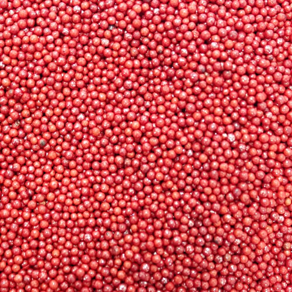 Confect Red Disco Balls Sprinkles 6 MM