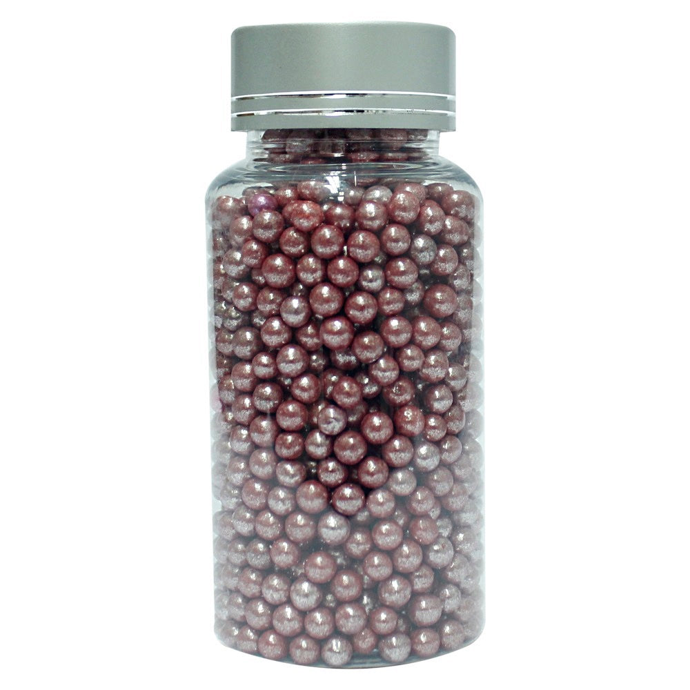 Confect Red Disco Balls Sprinkles 6 MM