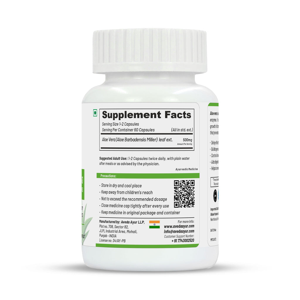 Life Aveda Premium Aloe Vera Capsules