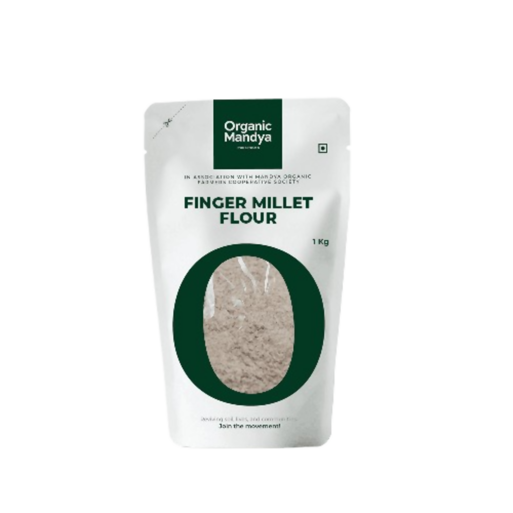 Organic Mandya Finger Millet Flour (Ragi Flour)