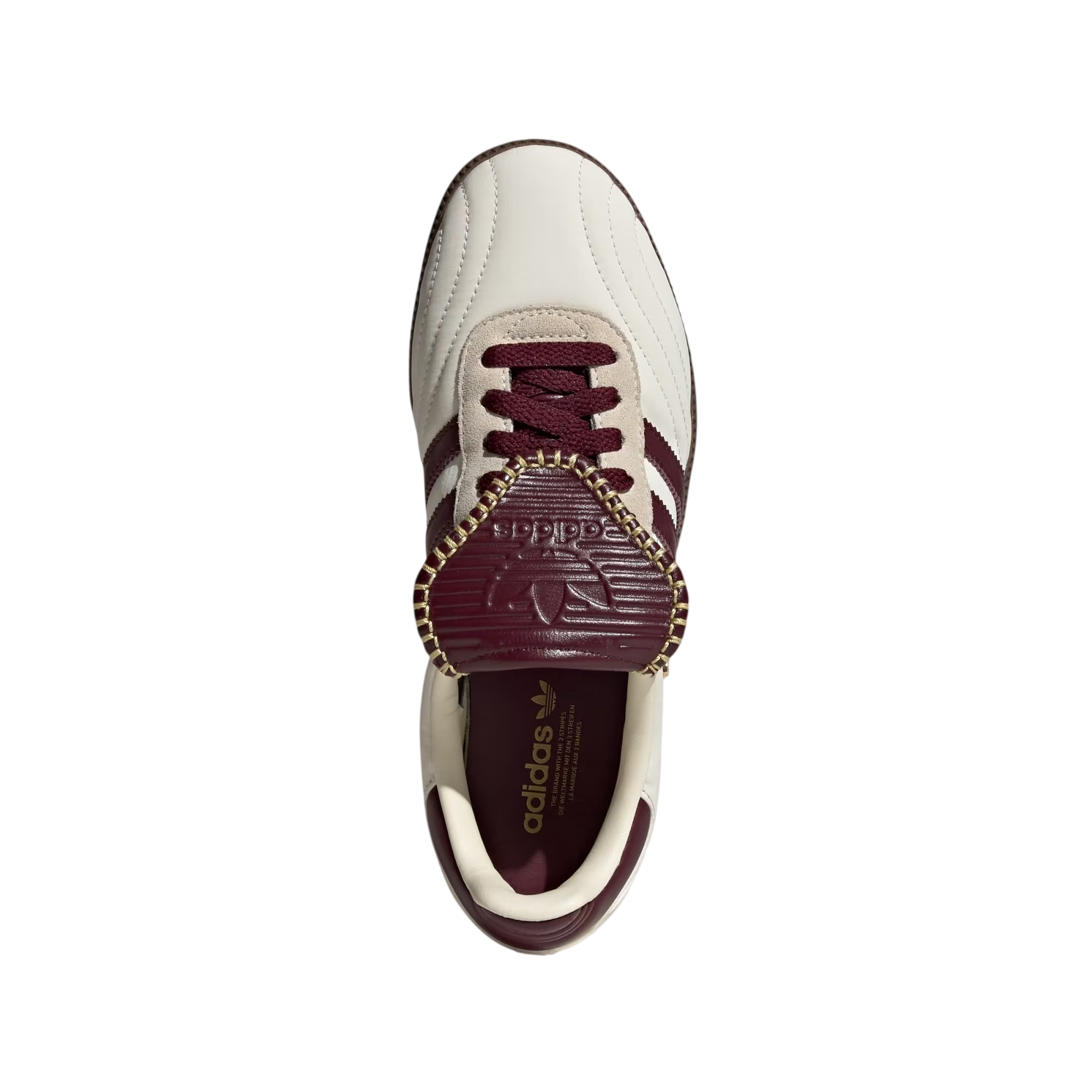 Adidas Samba LT Cream White Maroon (Women's)