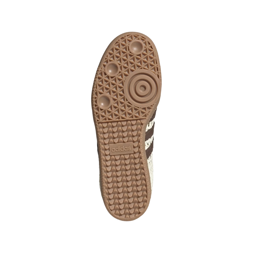 Adidas Samba OG Basketweave Cream White Earth Strata (Women's)