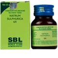 SBL Homeopathy Natrum Sulphuricum Biochemic Tablets