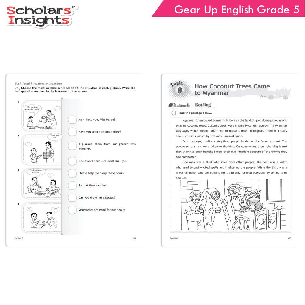 Scholars Insights Gear Up English Grade 5