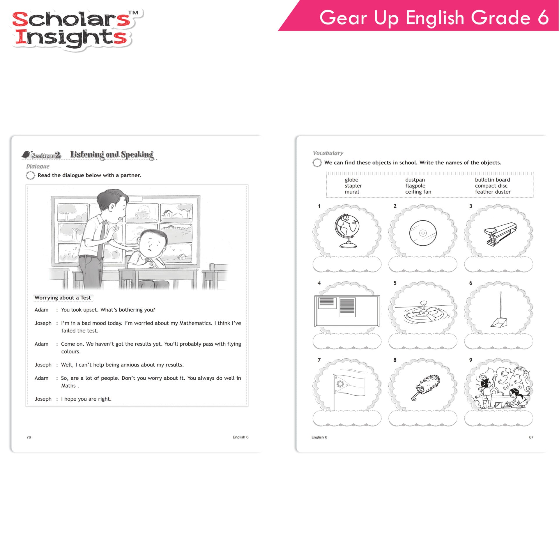 Scholars Insights Gear Up English Grade 6