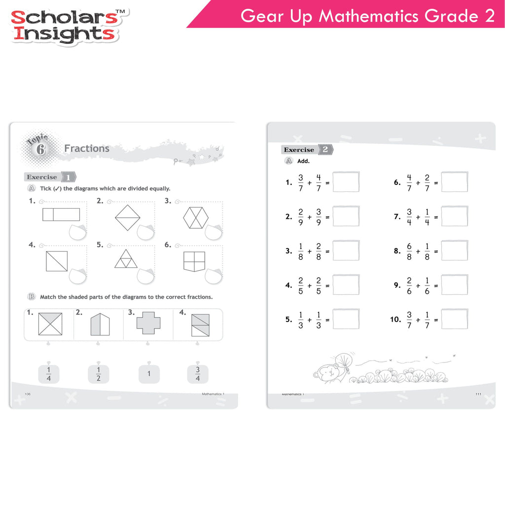 Scholars Insights Gear Up Maths Grade 2