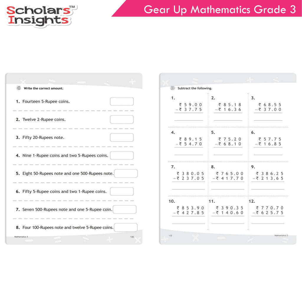 Scholars Insights Gear Up Maths Grade 3