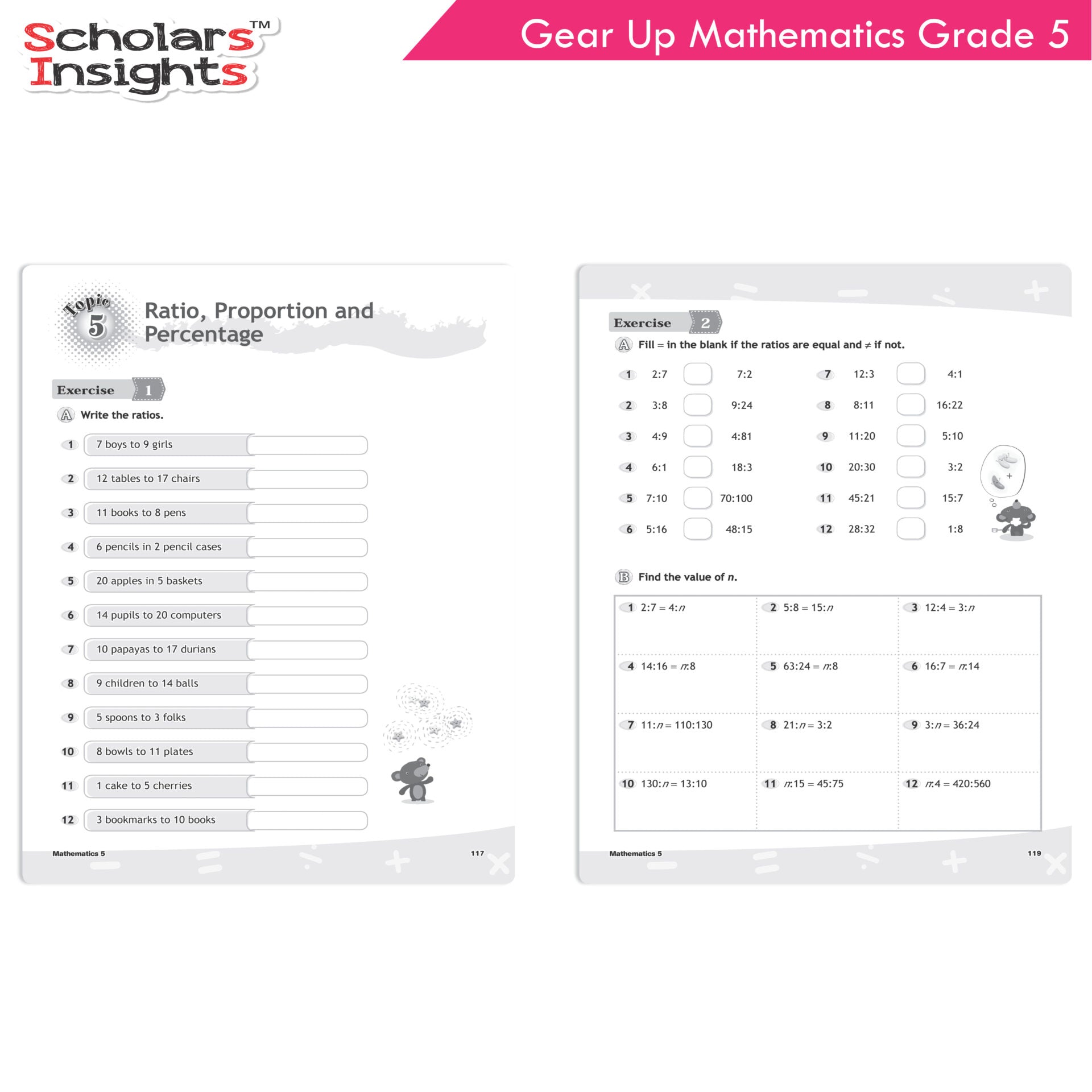 Scholars Insights Gear Up Maths Grade 5