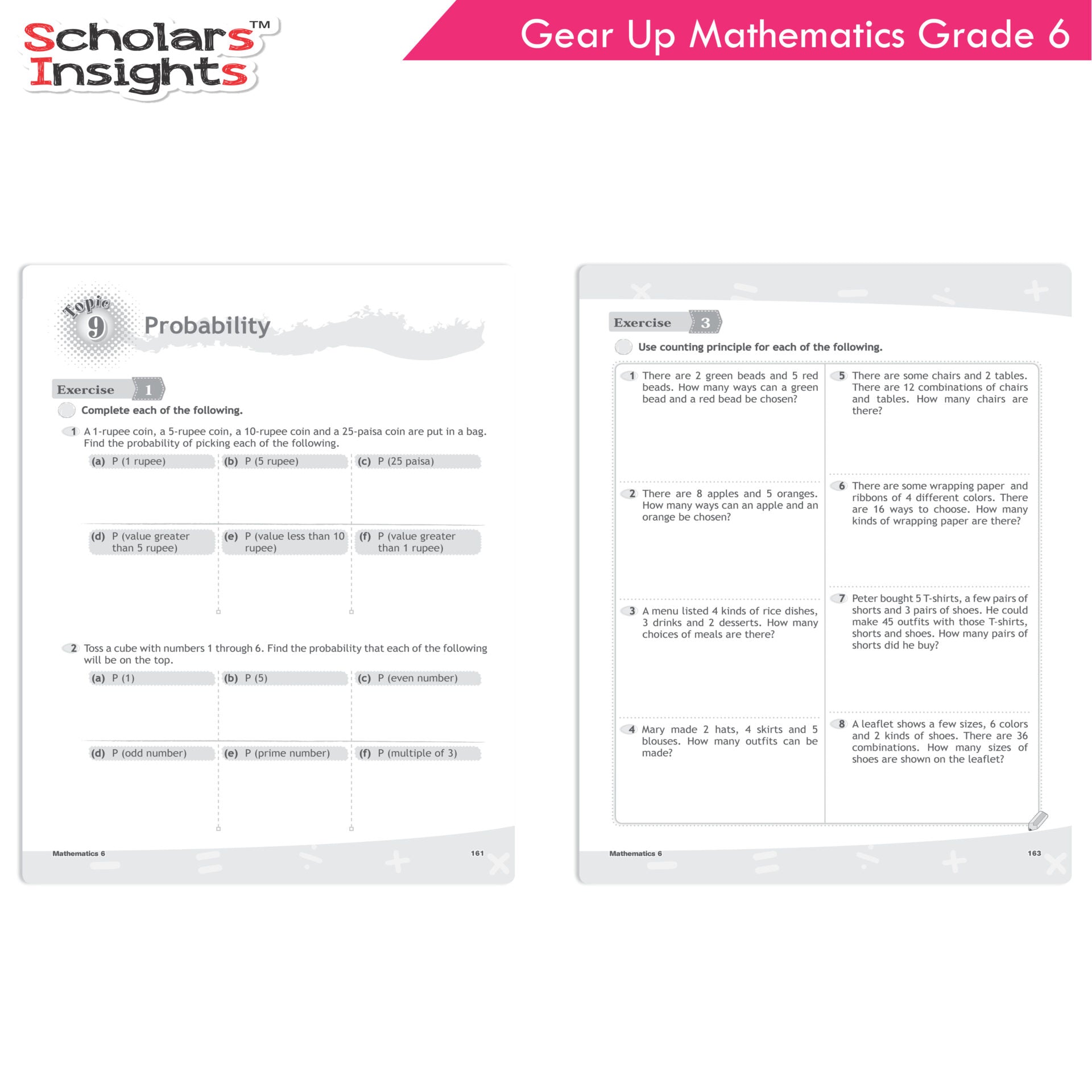 Scholars Insights Gear Up Maths Grade 6
