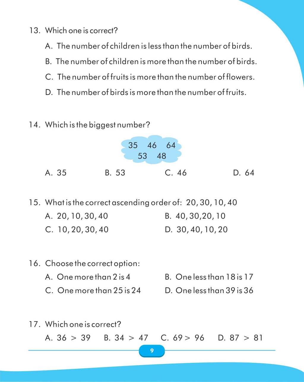 Scholars Insights Maths Olympiad Grade 1