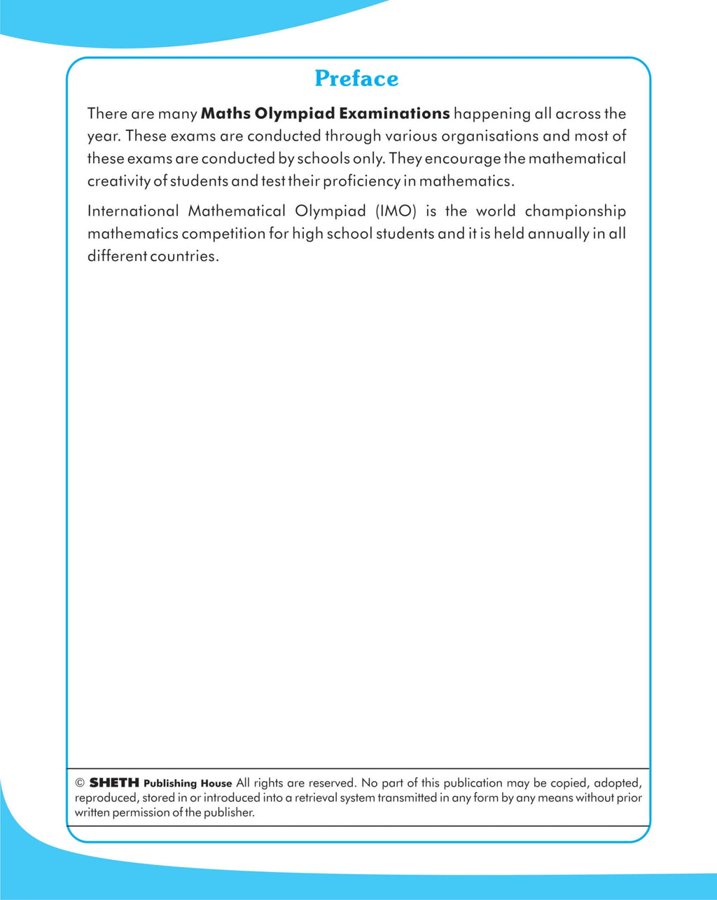 Scholars Insights Maths Olympiad Grade 3