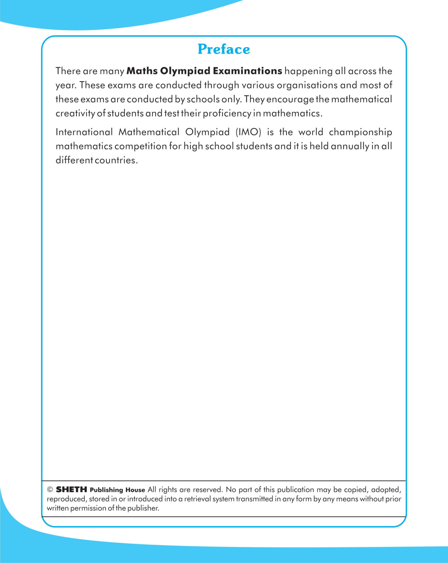 Scholars Insights Maths Olympiad Grade 4
