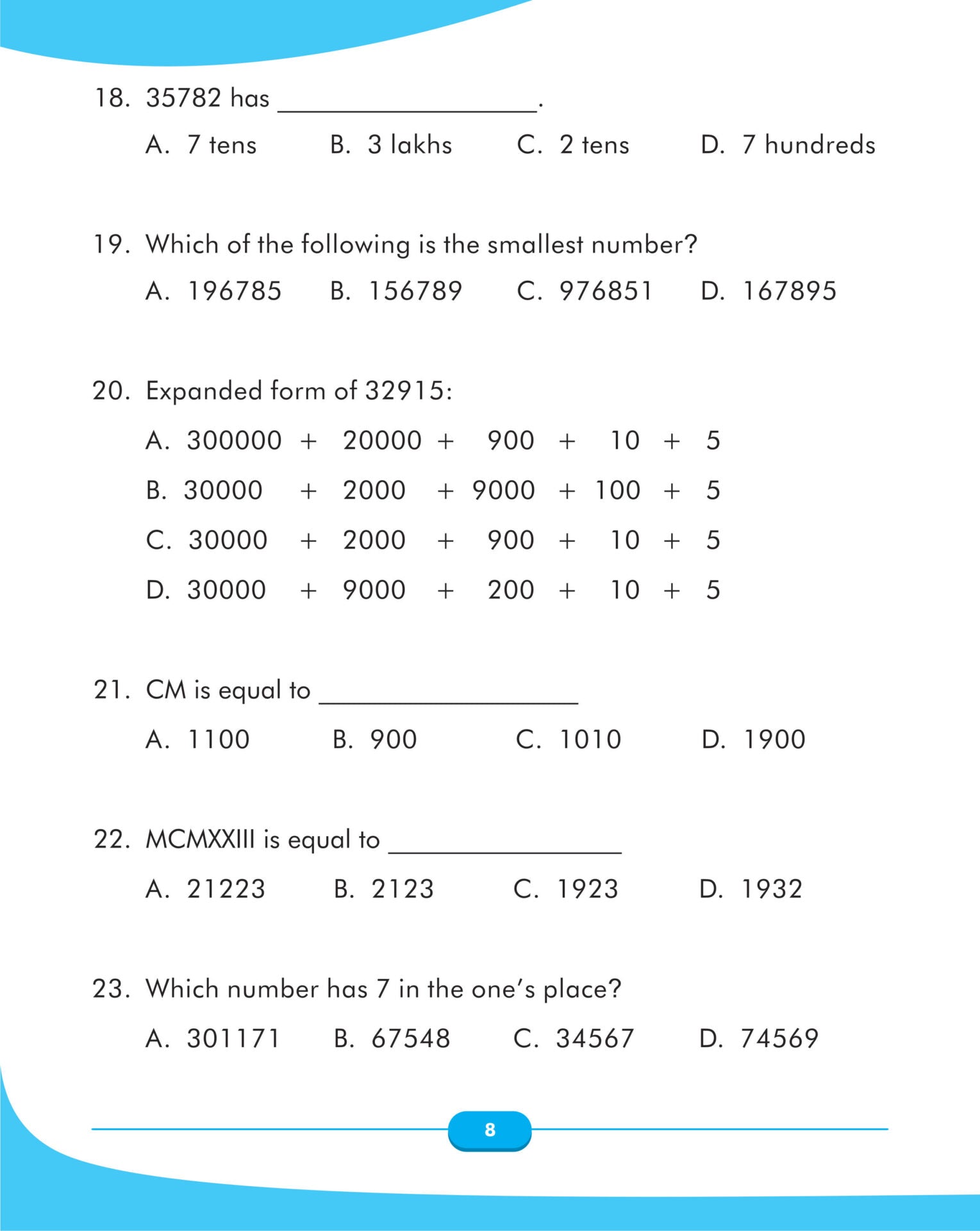 Scholars Insights Maths Olympiad Grade 4