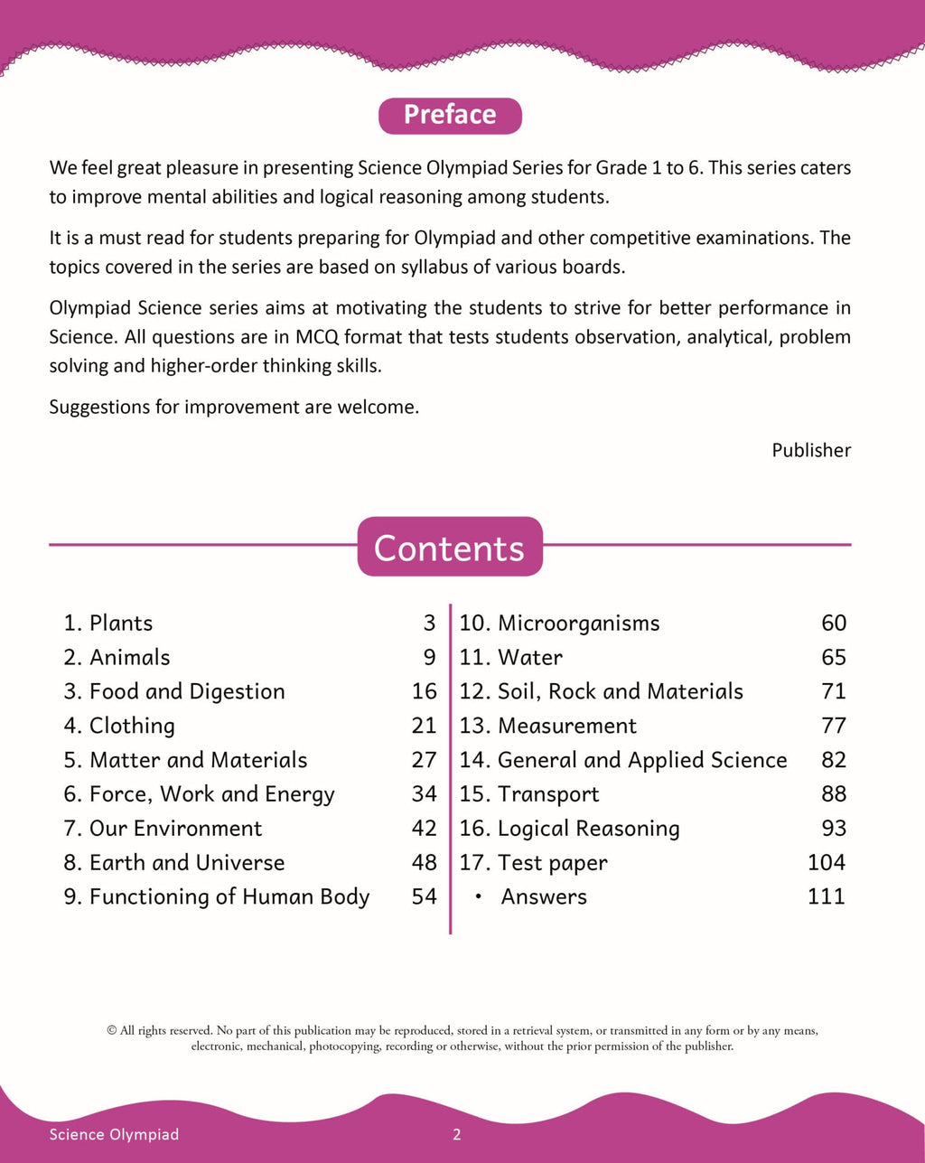 Scholars Insights Science Olympiad Grade 4