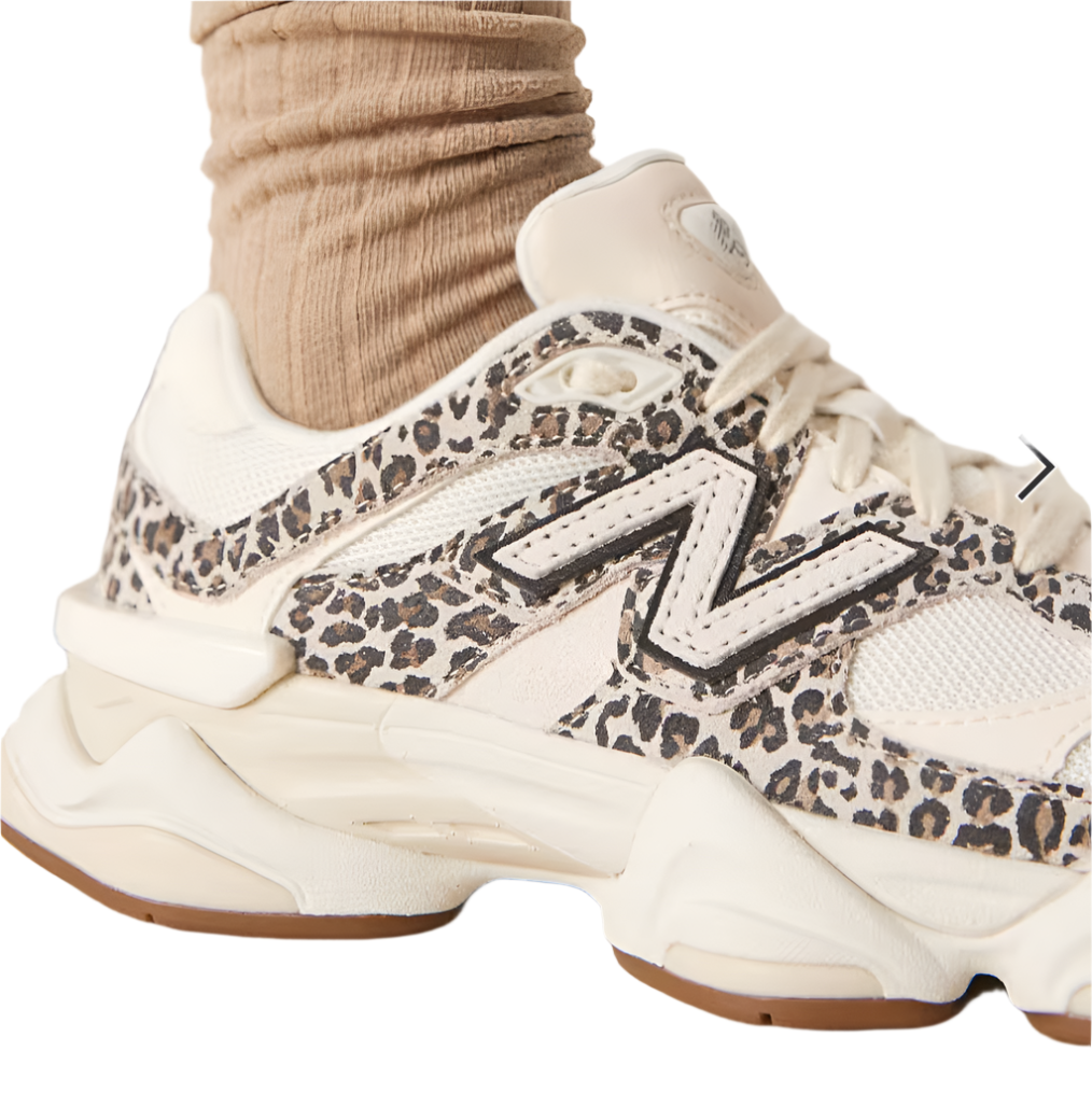 New Balance 9060 Leopard Print Beige