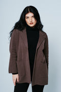 The Camille Organic Cotton Knit Blazer │ Petite