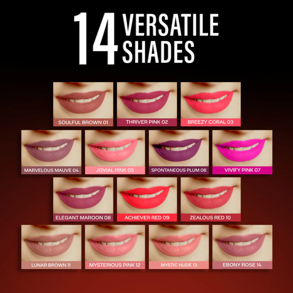 Faces Canada Comfy Silk Liquid Lipstick - Soulful Brown 01