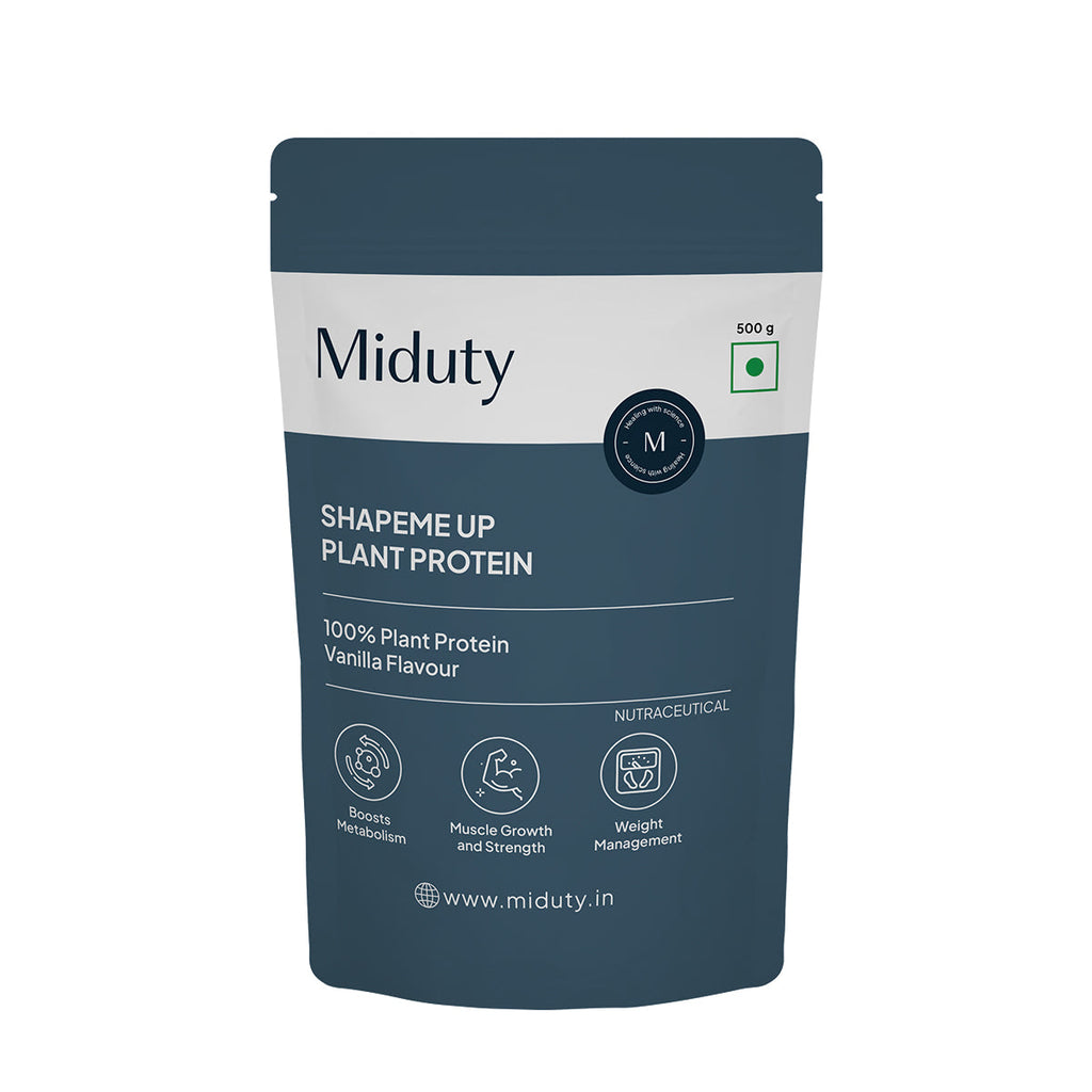 Miduty by Palak Notes Shapeme Up Plant Protein Powder