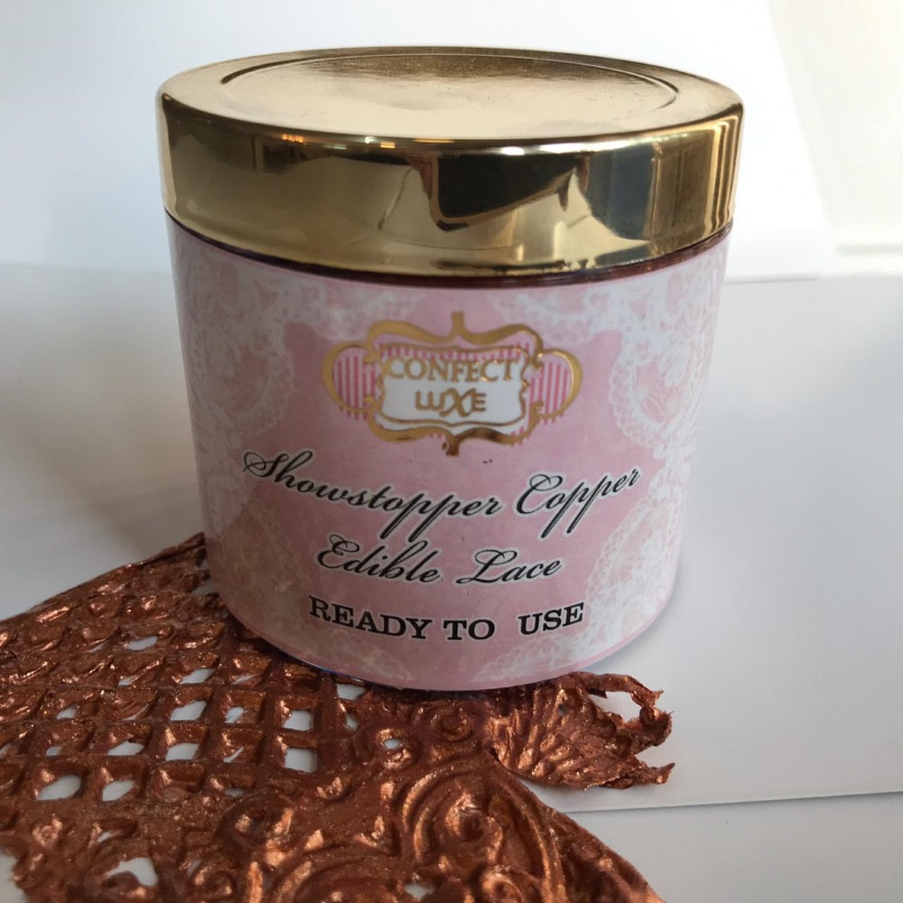 Confect Showstopper Copper | Edible Lace