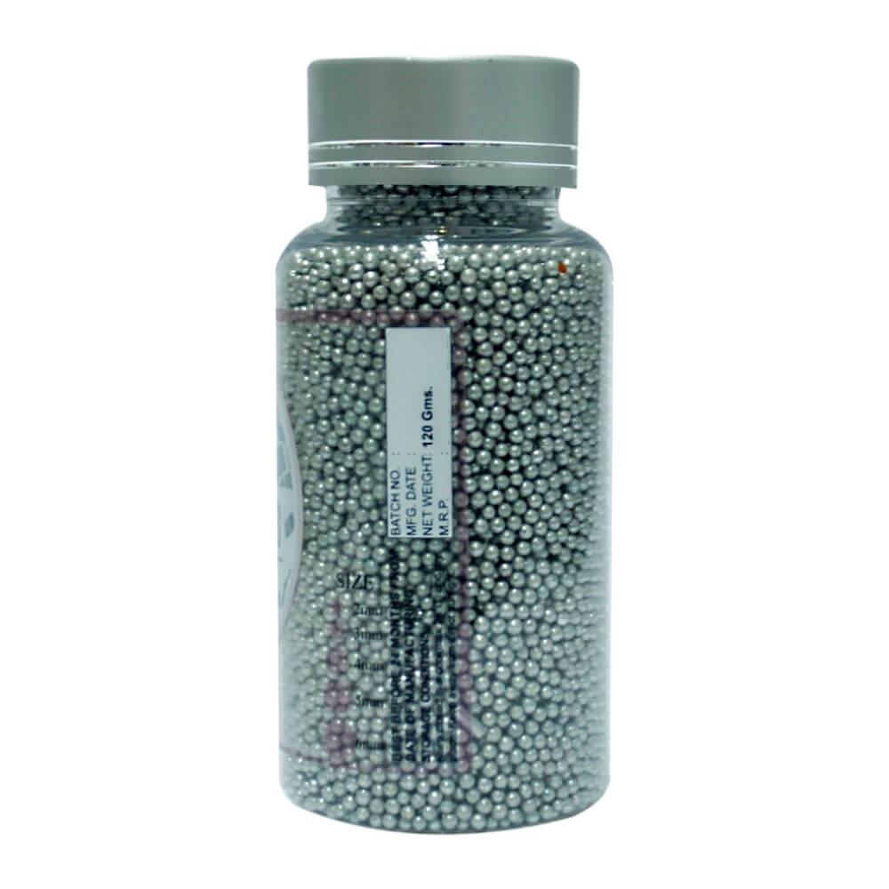 Confect Silver Disco Balls Sprinkles 2 MM