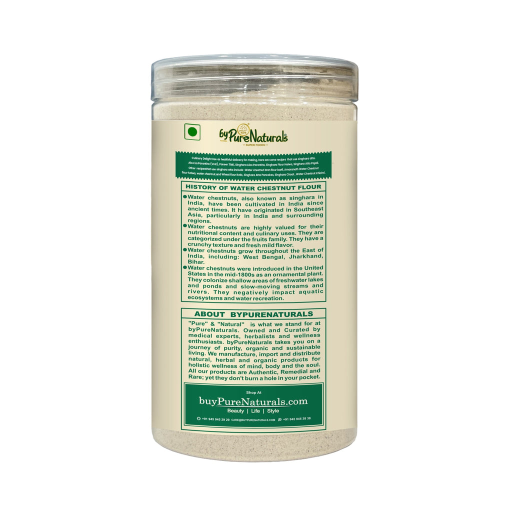 byPureNaturals Singhara Atta (Water Chestnut Flour)