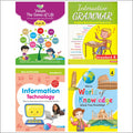 Self Enhancement Student Workbooks Grade 4| Set of 4|Computer-Grammar-World of Knowledge-Value Education| Ages 9-10 Year