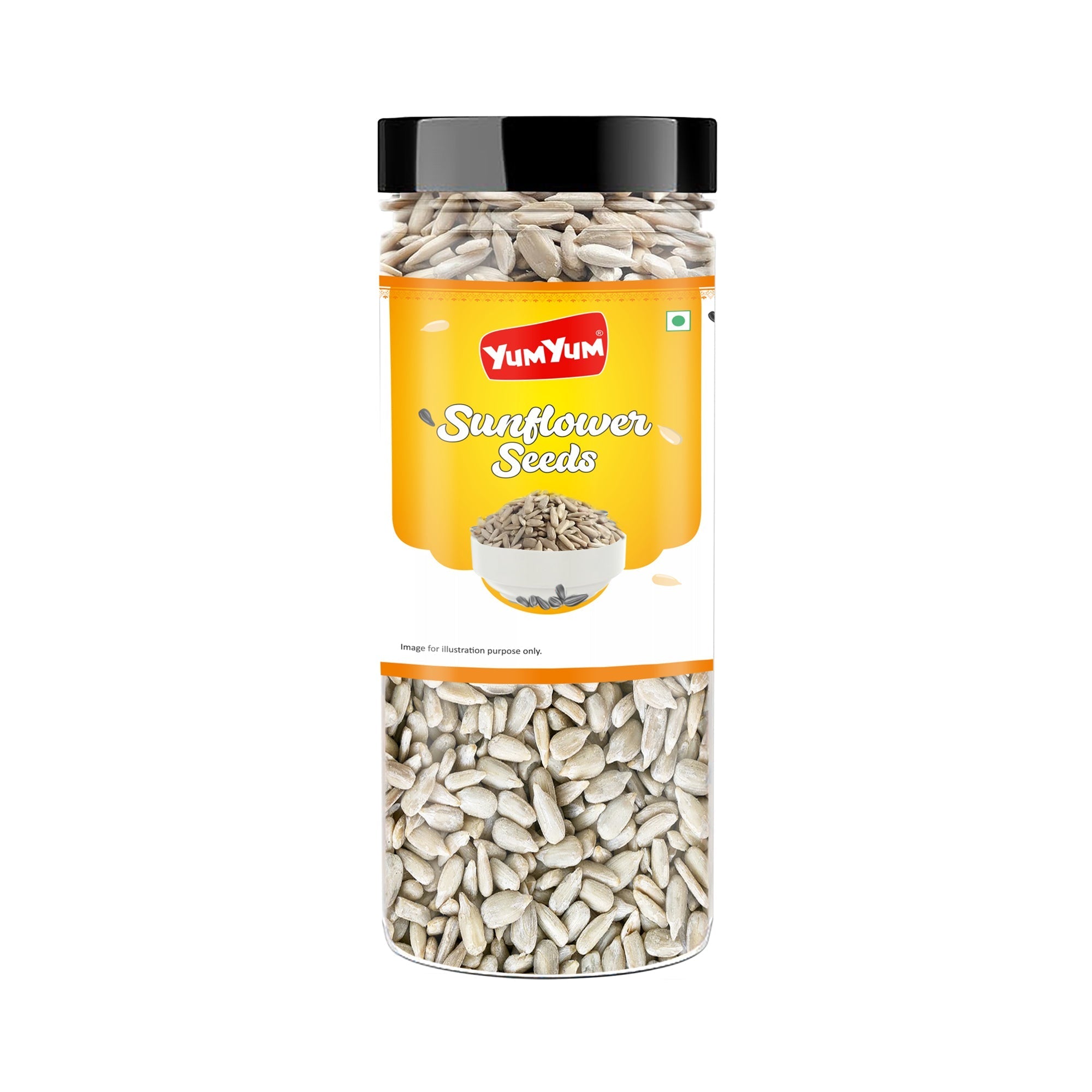 Yum Yum Roasted & Salted Sunflower Seeds Jar