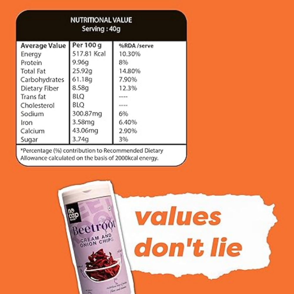 Nocap foods Zero Guilt Healthy Chips