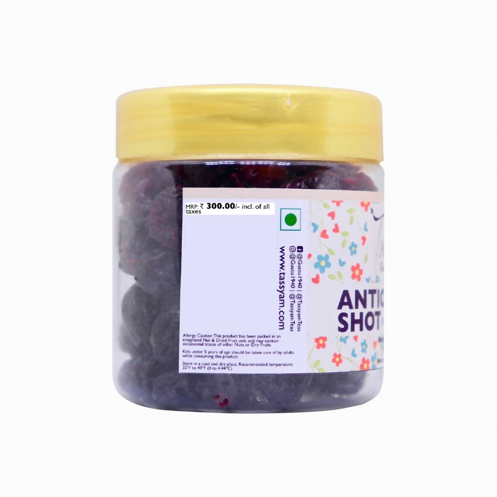 Tassyam Organics Anti Oxidant Berry Shot Blueberry & Cranberry
