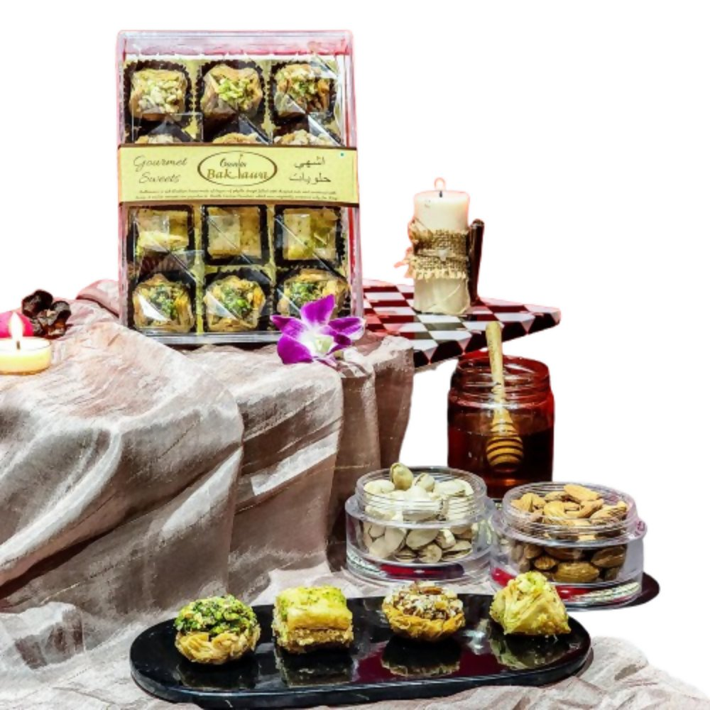 Gwalia Sweets Baklawa Crispy Temptation Box