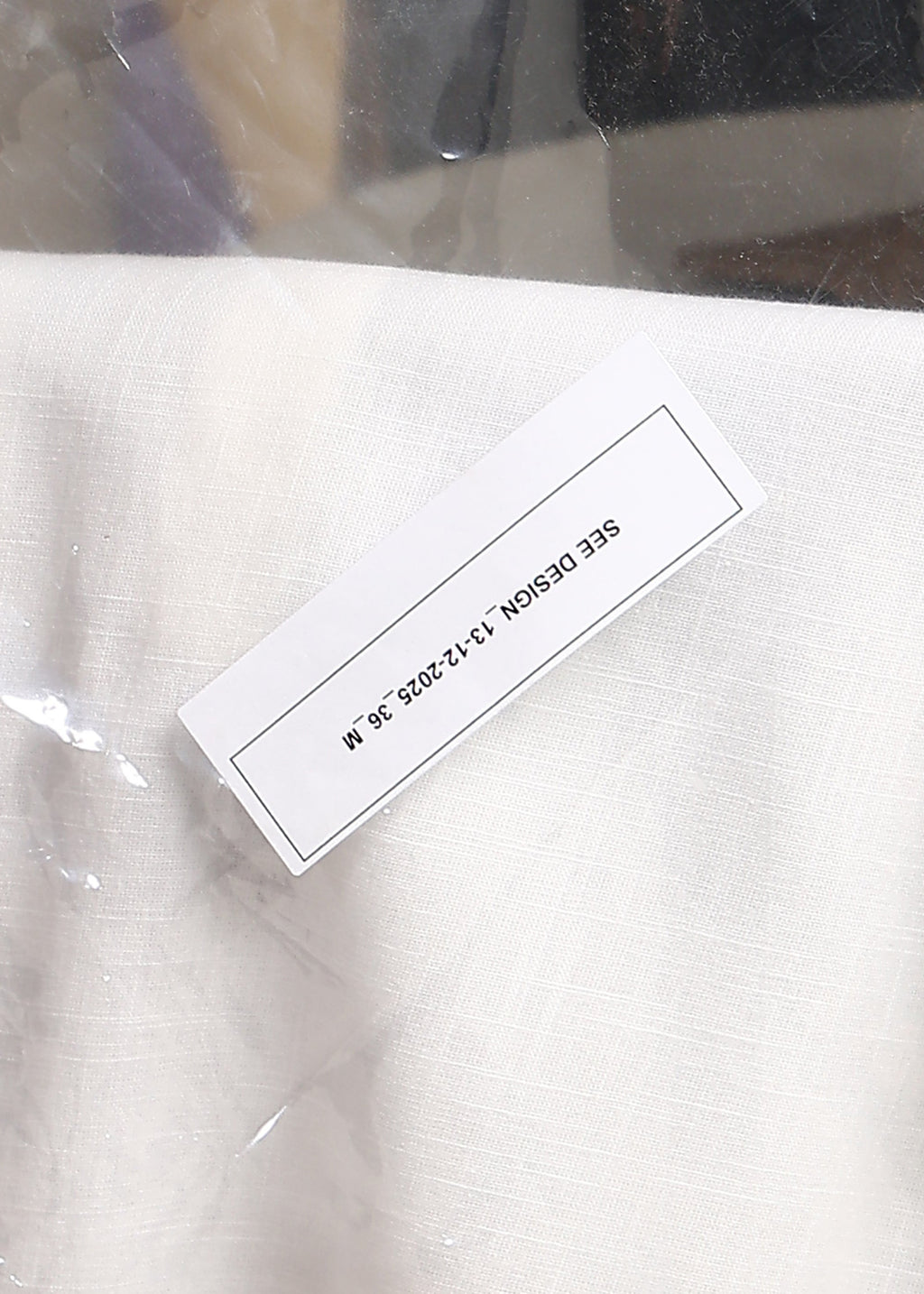 Fabmade Ivory Drift Linen Pyjama