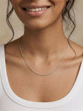 NVR Women German Silver Oxidised Chain