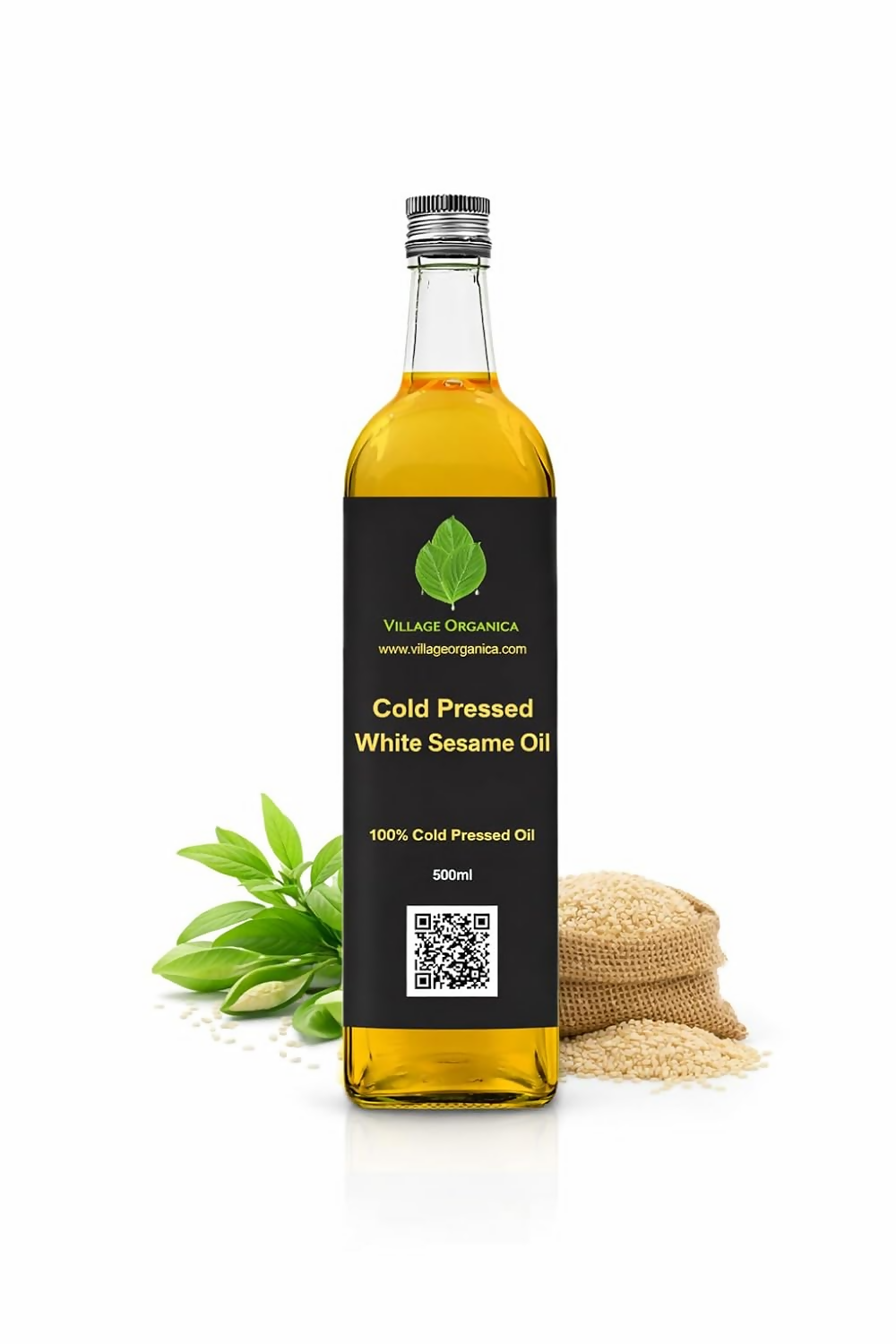 Village-Organica White Sesame Oil