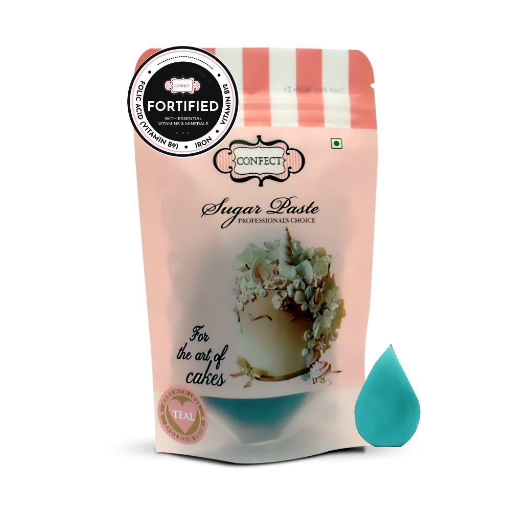 Confect Teal Fondant | Edible Nutritional Sugarpaste