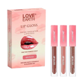 Love Earth Liquid Lip Gloss - Browns