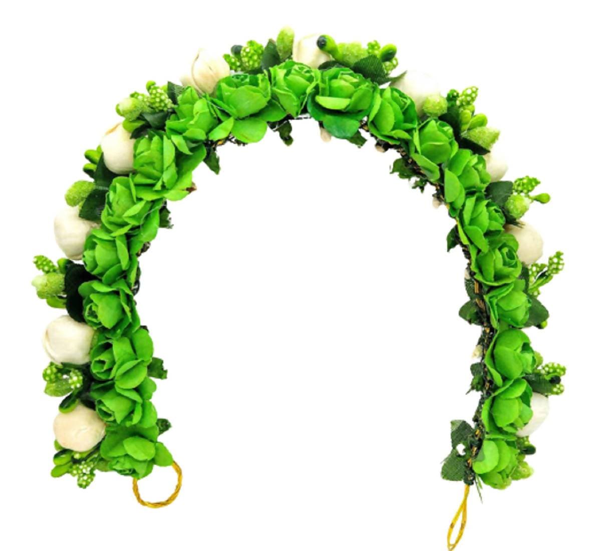 Green Flower Gajra