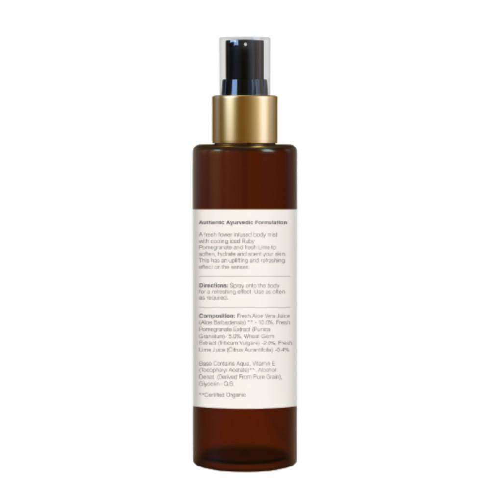 Forest Essentials Body Mist Iced Pomegranate & Kerala Lime