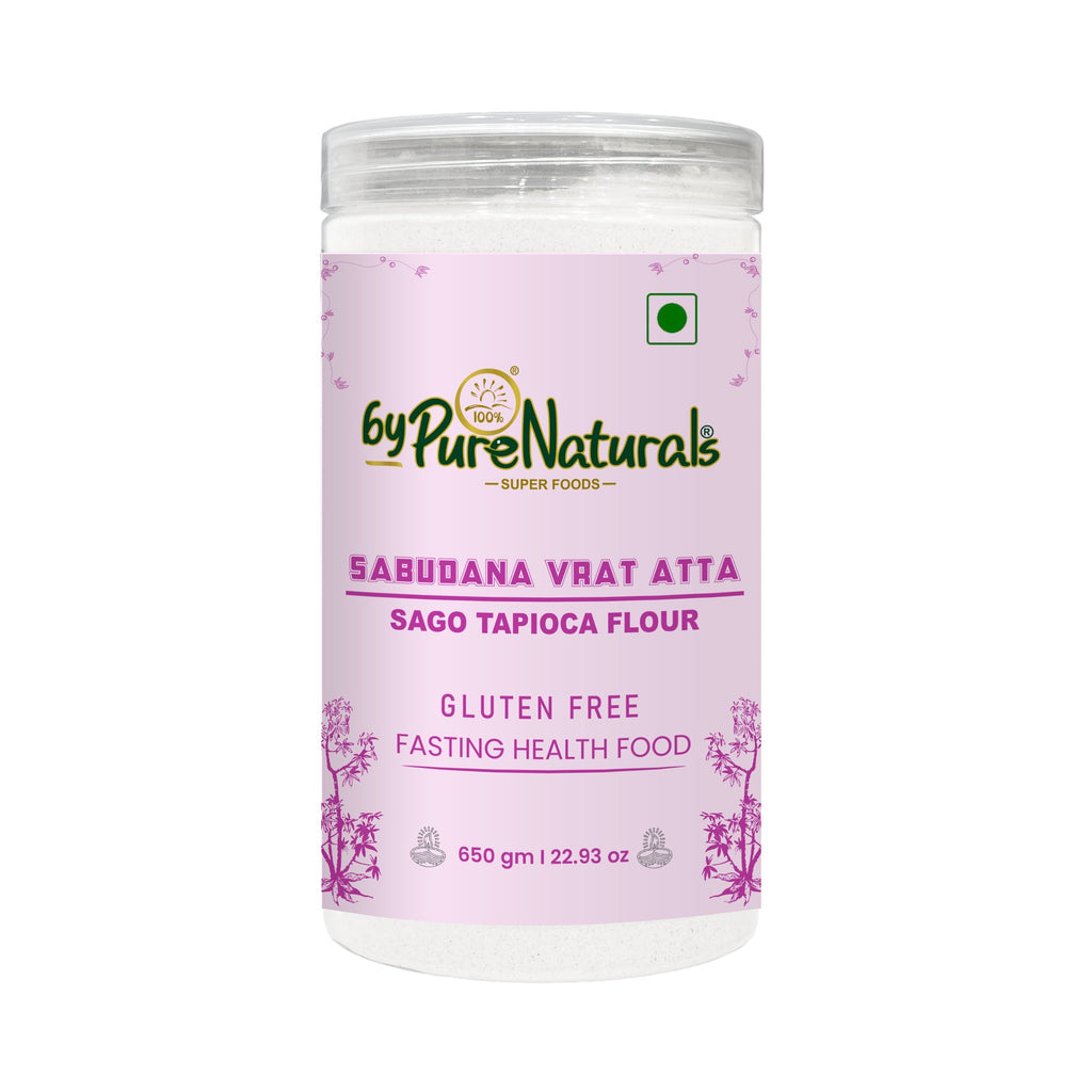 byPureNaturals Sabudana Vrat Atta (Sago Tapioca Flour)