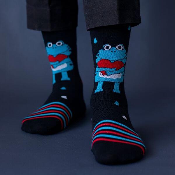 Socksoho Luxury Men Socks Look Into My Eyes Edition