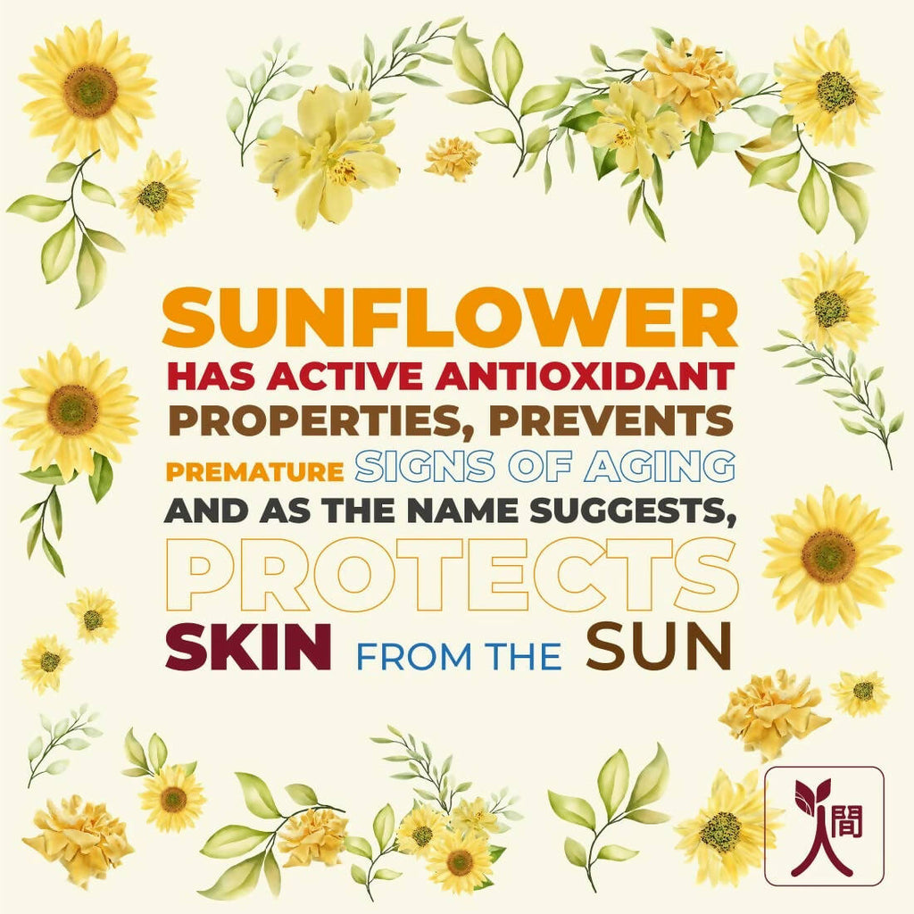 Ningen Sunflower De-Tan Face Scrub