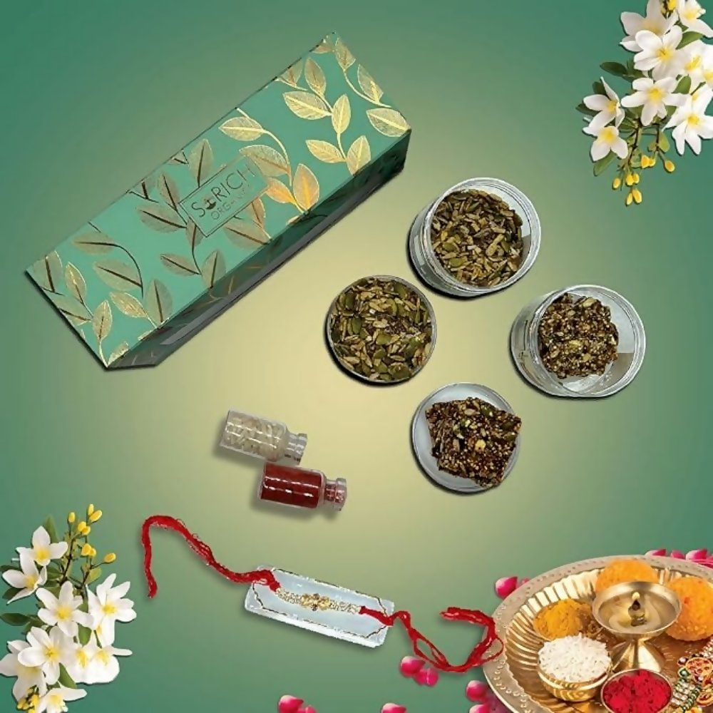 Sorich Organics Rakshabandhan Gift Hamper for Brother Rakhi Celebrations