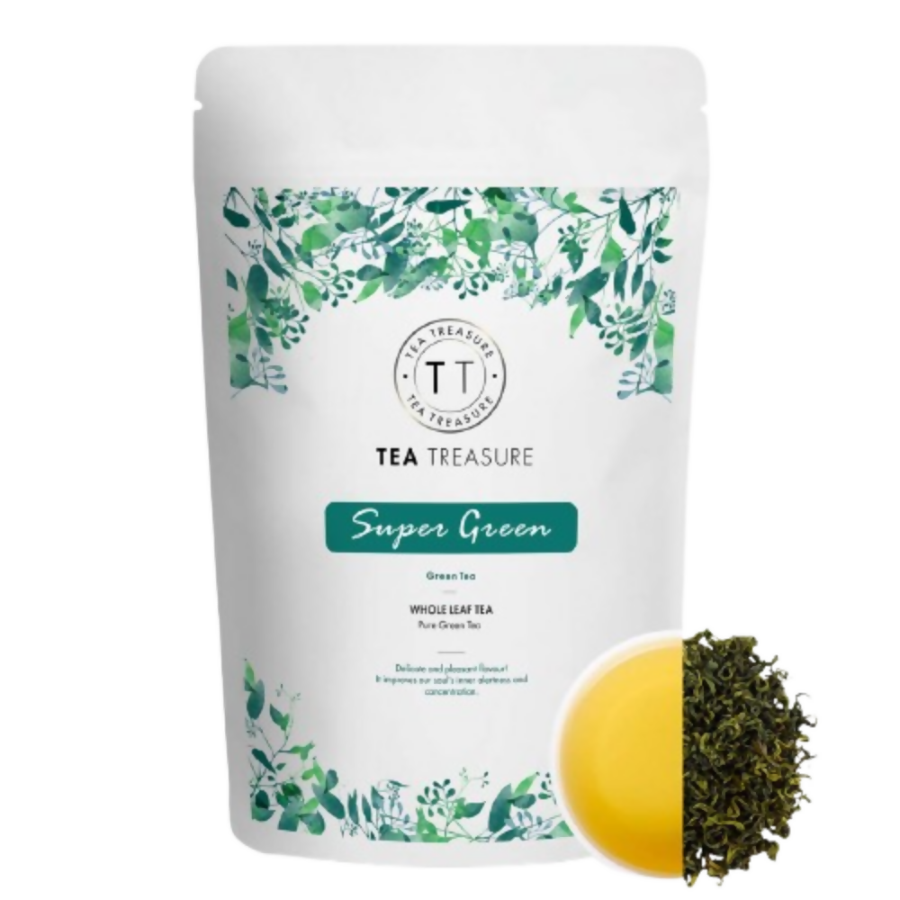 Tea Treasure Super Green Tea - Loose Leaf
