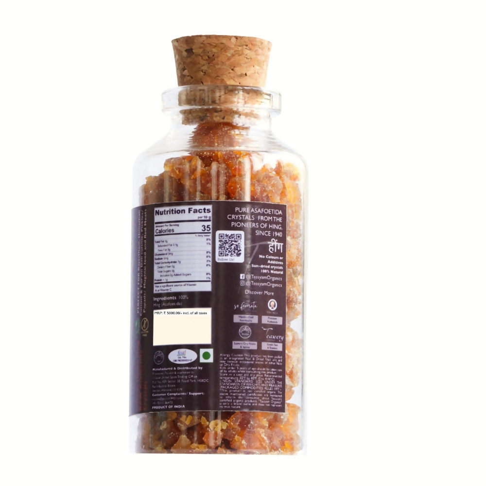 Tassyam Organics Laxmi Chand Heera Raw Hing Crystals